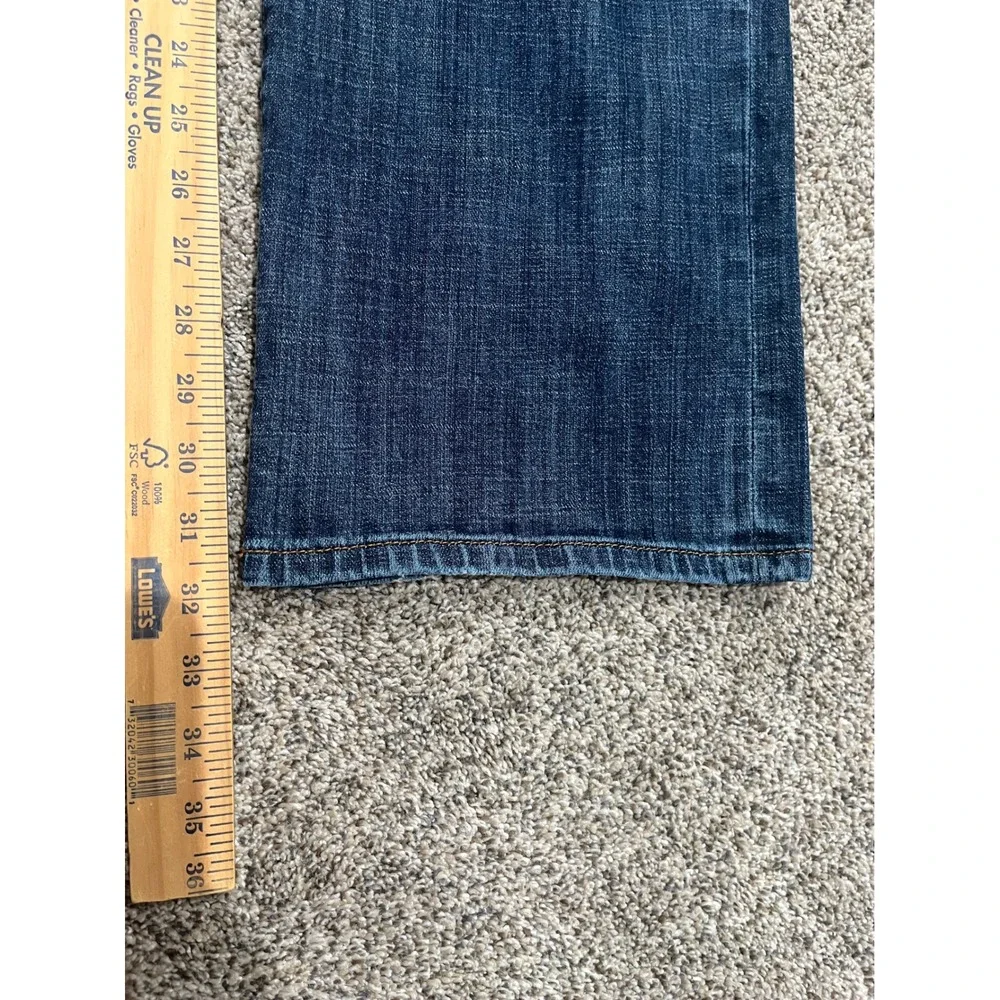 Lucky Brand 361 Vintage Straight Jeans Mens 34x32 Dark Wash Denim Blue